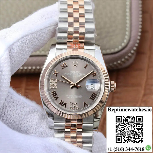 Rolex Datejust M126231-0023 36MM GM Factory Grey Dial - Watches