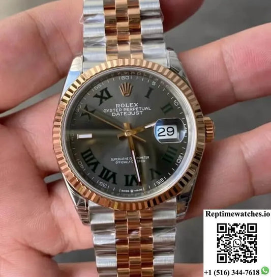 Rolex Datejust M126231-0029 36Mm Vs Factory Gray Dial-Rep Time Watches