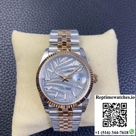 Rolex Datejust M126231-0031 EW Factory Palm Leaf Pattern Dial AF Factory