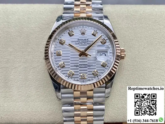 Rolex Datejust M126231-0039 36MM VS Factory Rose Gold - Watches