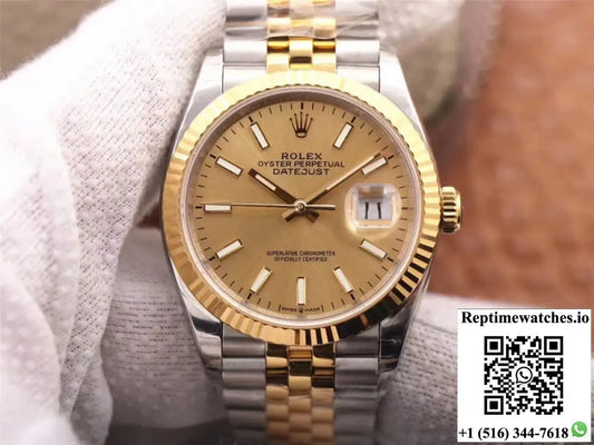 Rolex Datejust M126233-0015 EW Factory Champagne Dial AI Factory