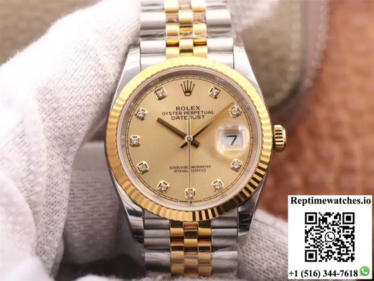 Rolex Datejust M126233-0017 EW Factory Champagne Dial AI Factory