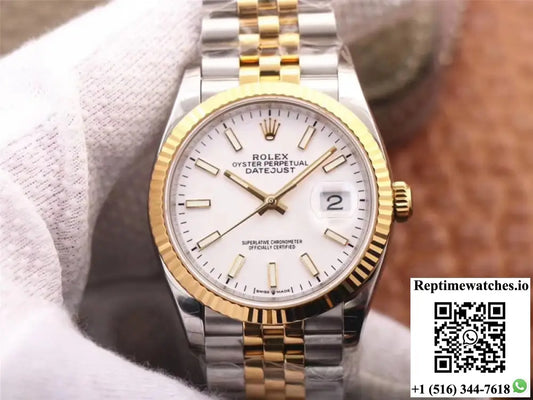 Rolex Datejust M126233-0019 EW Factory White Dial AI Factory