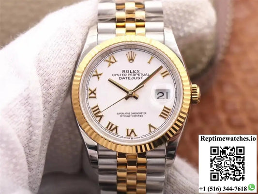 Rolex Datejust M126233-0029 EW Factory White Dial AI Factory