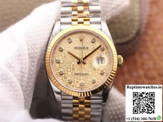 Rolex Datejust M126233-0033 EW Factory Champagne Dial AI Factory