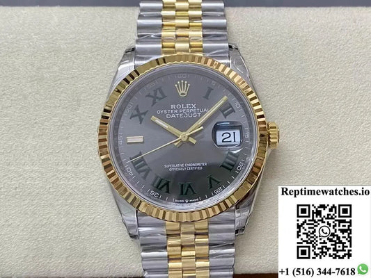 Rolex Datejust M126233-0035 36Mm Vs Factory Gray Dial-Rep Time Watches