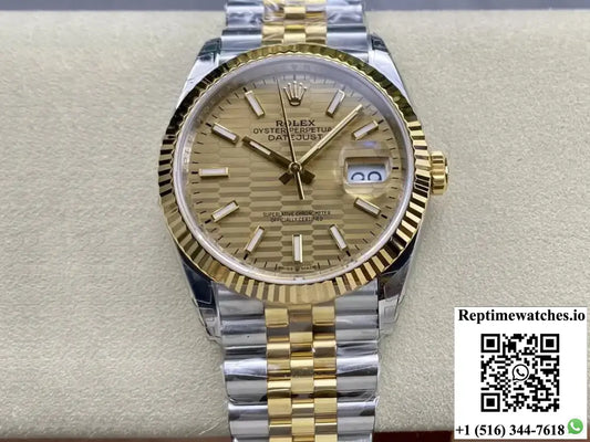 Rolex Datejust M126233-0039 36MM VS Factory Yellow Gold - Watches