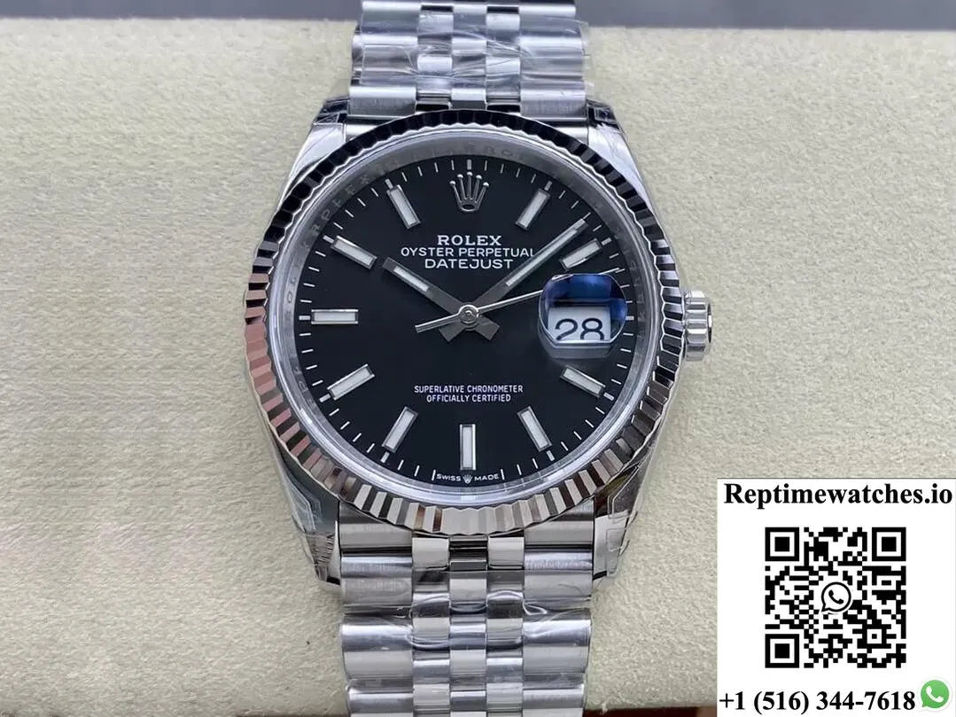Rolex Datejust M126234-0015 36Mm Vs Factory Stainless Steel-Rep Time Watches