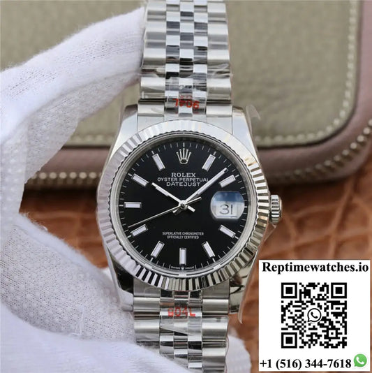 Rolex Datejust M126234-0015 GM Factory Black Dial - Watches