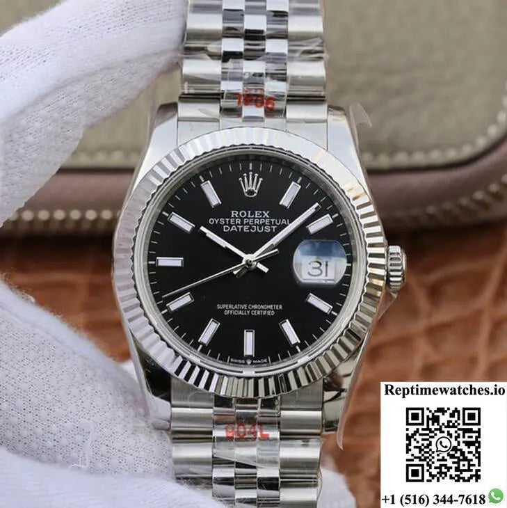 Rolex Datejust M126234-0015 Gm Factory Black Dial-Rep Time Watches