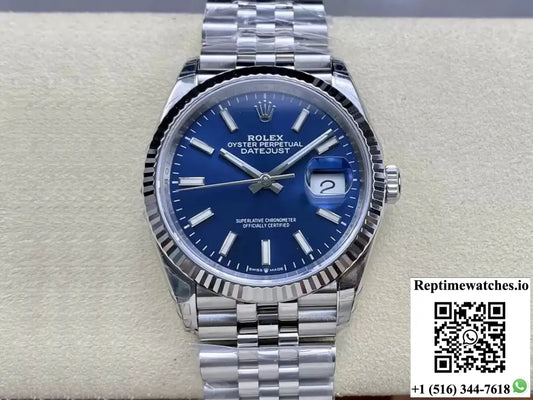 Rolex Datejust M126234-0017 36MM VS Factory Blue Dial - Watches