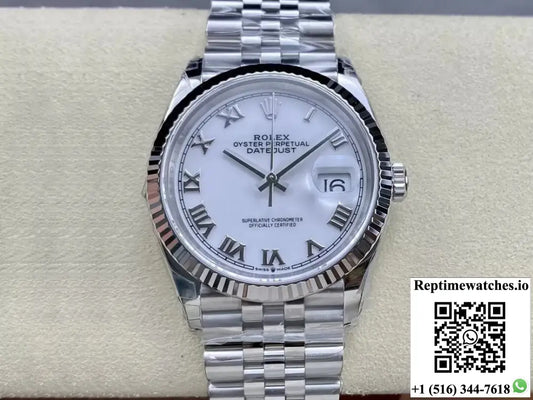 Rolex Datejust M126234-0025 36MM VS Factory White Dial - Watches
