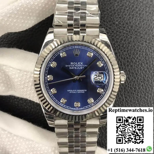 Rolex Datejust M126234-0037 EW Factory 18ct White Gold - Watches