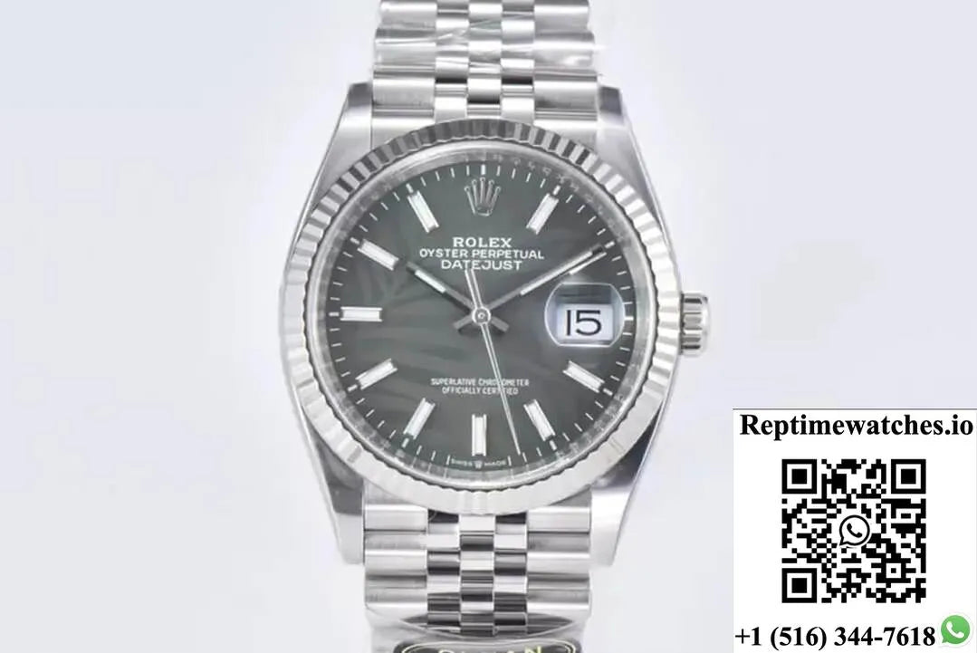 Rolex Datejust M126234-0047 36Mm Clean Factory Stainless Steel-Rep Time Watches