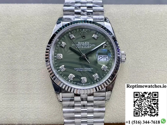 Rolex Datejust M126234-0055 36Mm Vs Factory Stainless Steel-Rep Time Watches