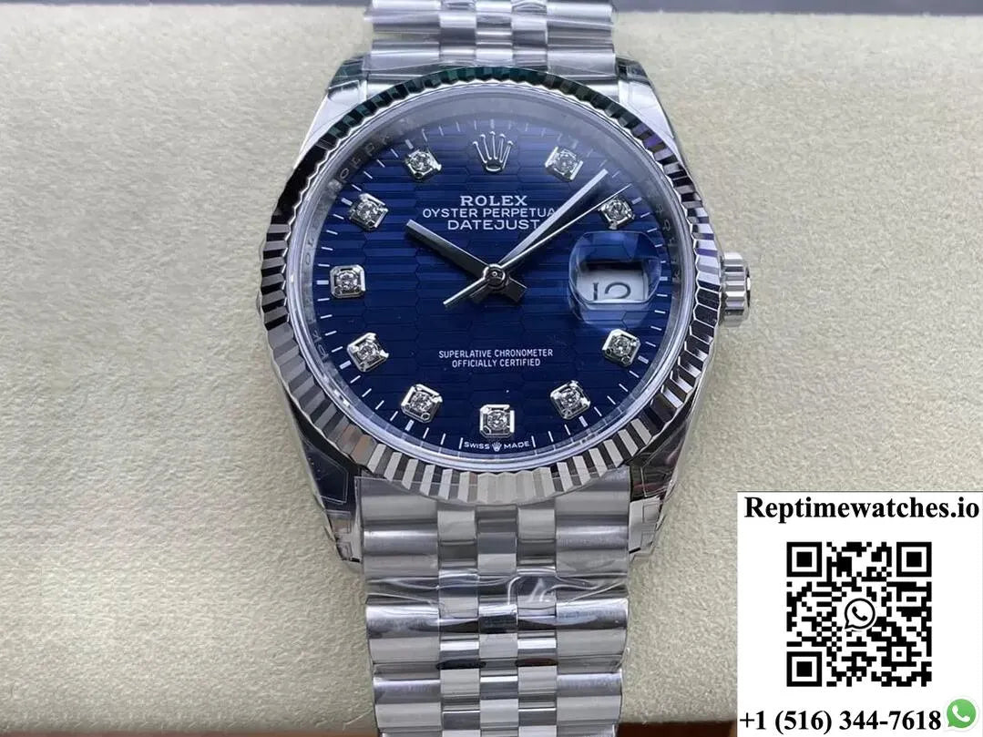 Rolex Datejust M126234-0057 36Mm Vs Factory Diamond Dial-Rep Time Watches
