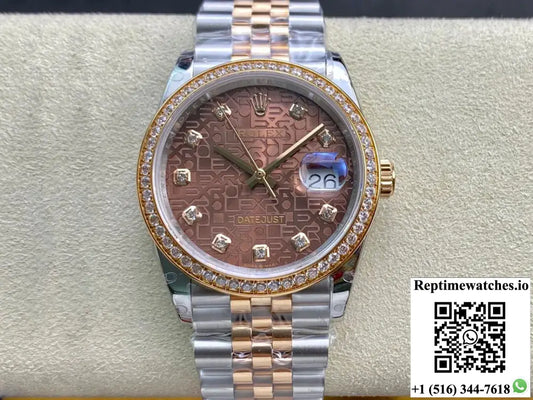 Rolex Datejust M126281RBR-0013 BP Factory Rose Gold - Watches
