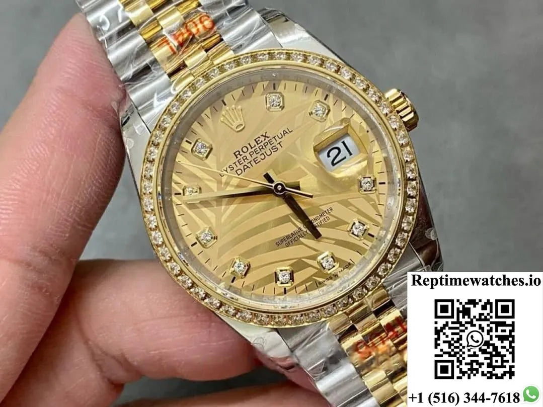 Rolex Datejust M126283Rbr-0029 Gm Factory Diamond Bezel-Rep Time Watches