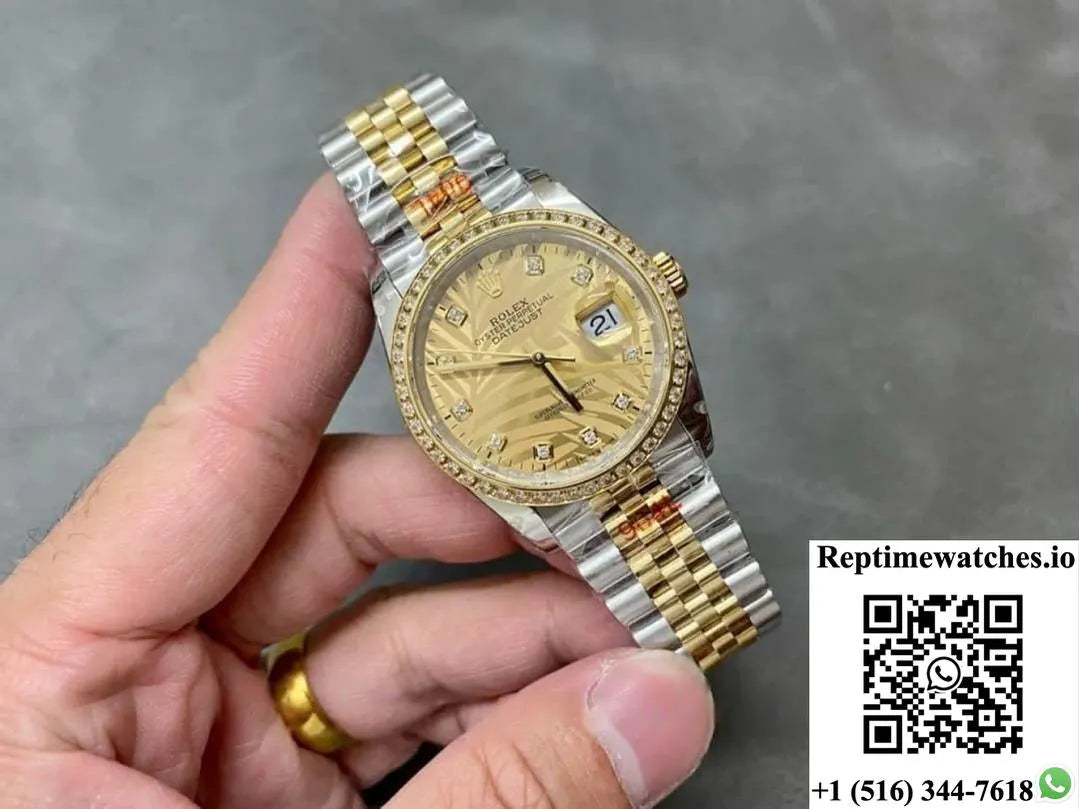 Rolex Datejust M126283Rbr-0029 Gm Factory Diamond Bezel-Rep Time Watches