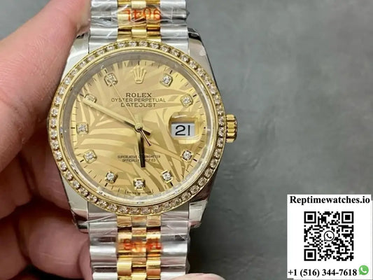 Rolex Datejust M126283RBR-0029 GM factory diamond bezel