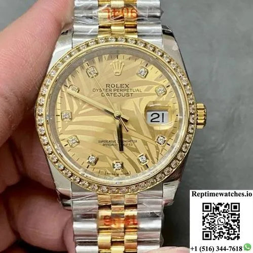 Rolex Datejust M126283Rbr-0029 Gm Factory Diamond Bezel-Rep Time Watches