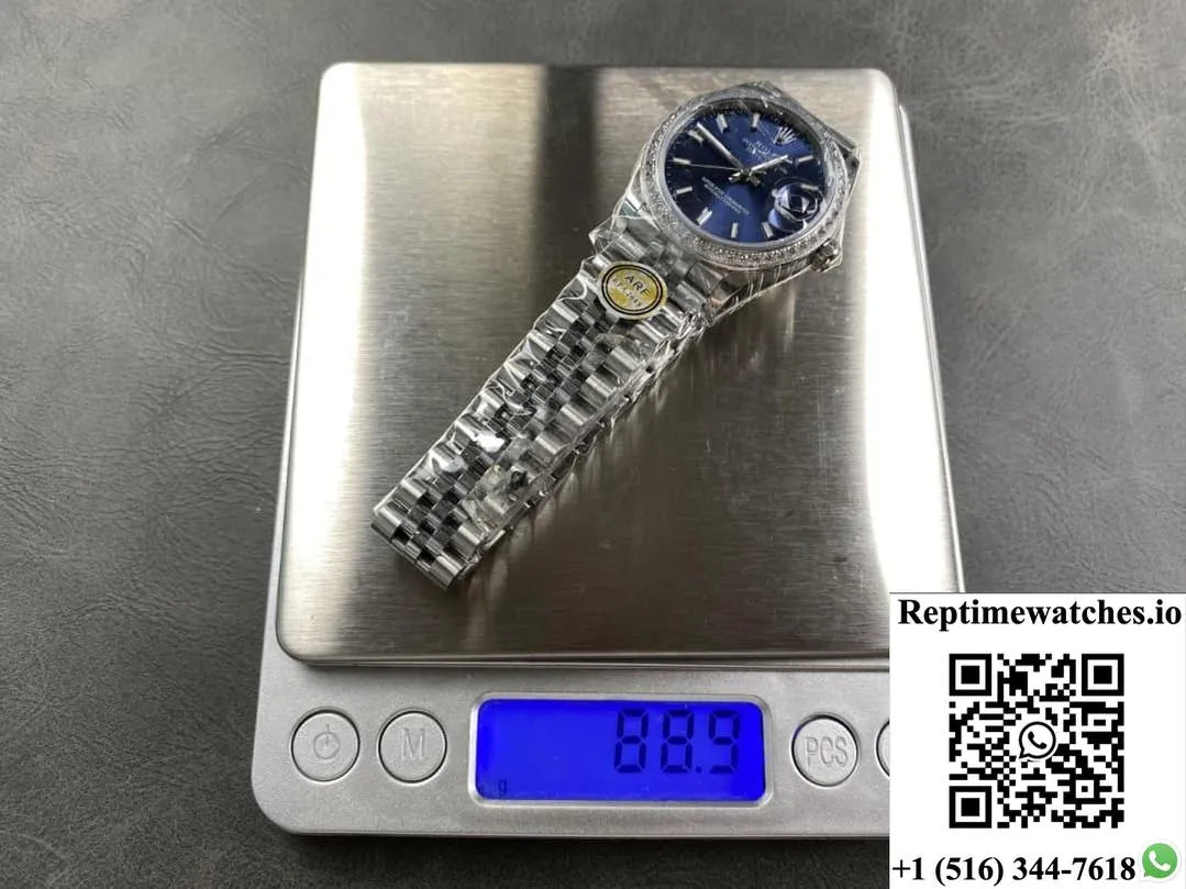 Rolex Datejust M126284Rbr-0009 Ar Factory Diamond Bezel-Rep Time Watches