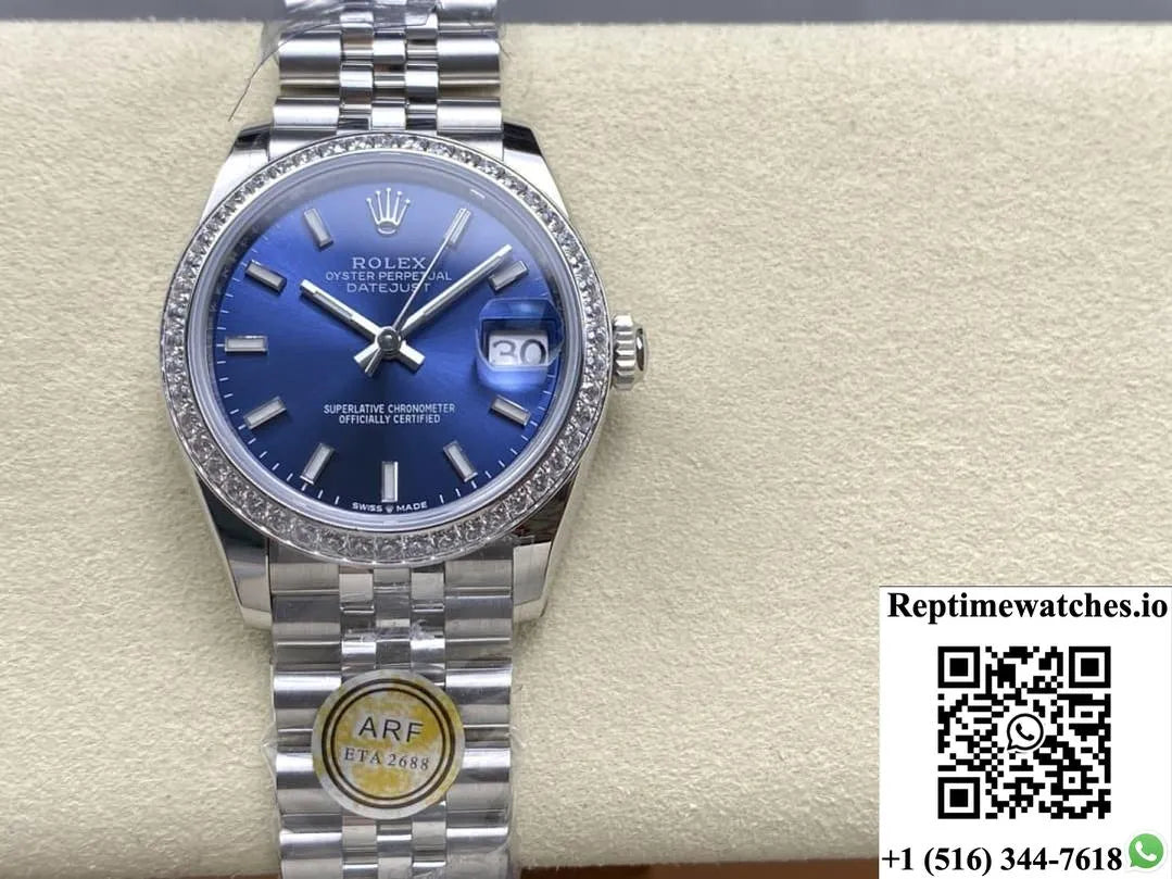 Rolex Datejust M126284Rbr-0009 Ar Factory Diamond Bezel-Rep Time Watches