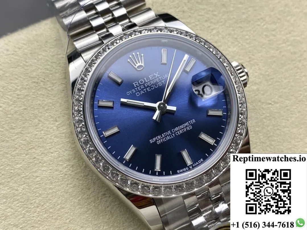 Rolex Datejust M126284Rbr-0009 Ar Factory Diamond Bezel-Rep Time Watches