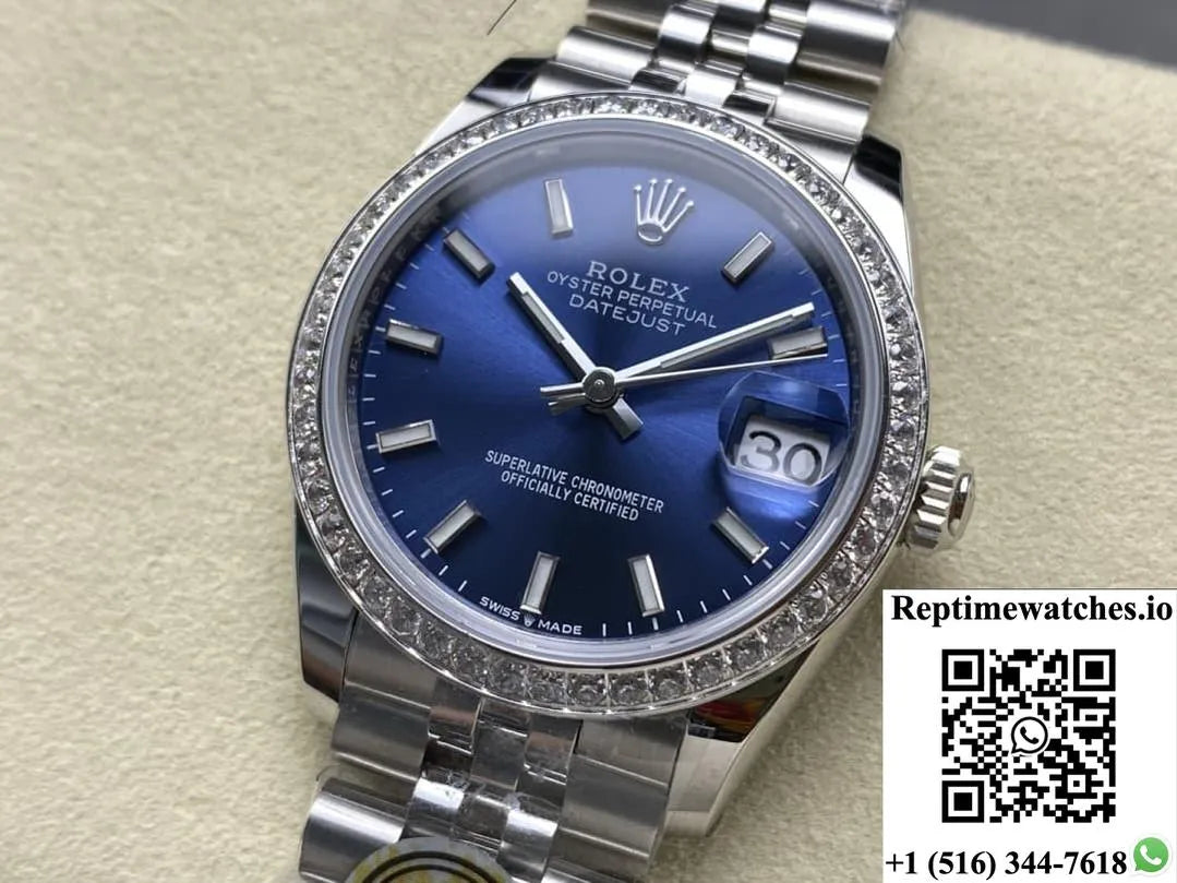 Rolex Datejust M126284Rbr-0009 Ar Factory Diamond Bezel-Rep Time Watches