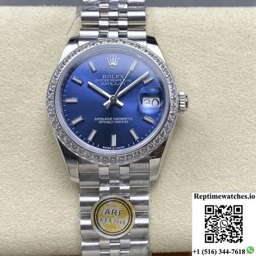 Rolex Datejust M126284Rbr-0009 Ar Factory Diamond Bezel-Rep Time Watches
