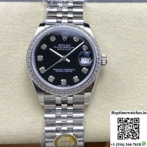 Rolex Datejust M126284Rbr-0019 Ar Factory Diamond Hour Markers-Rep Time Watches