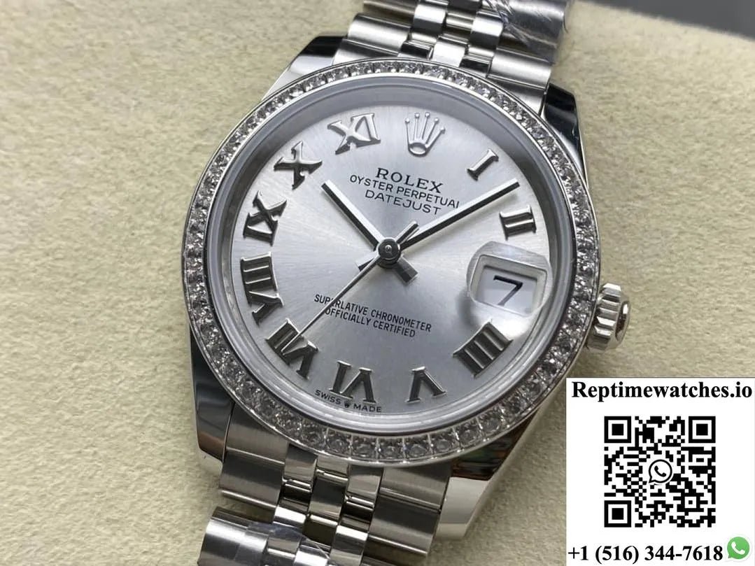 Rolex Datejust M126284Rbr-0021 Ar Factory Solid Case Back-Rep Time Watches