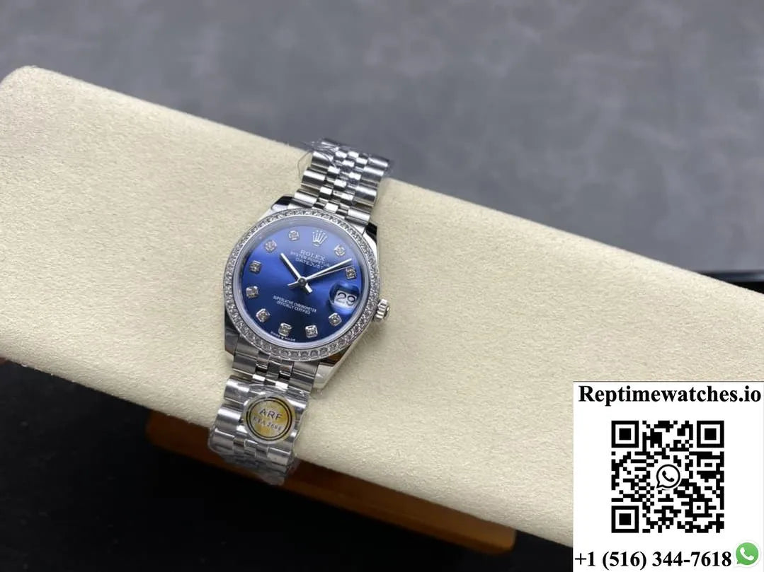 Rolex Datejust M126284Rbr-0029 Ar Factory Blue Dial-Rep Time Watches