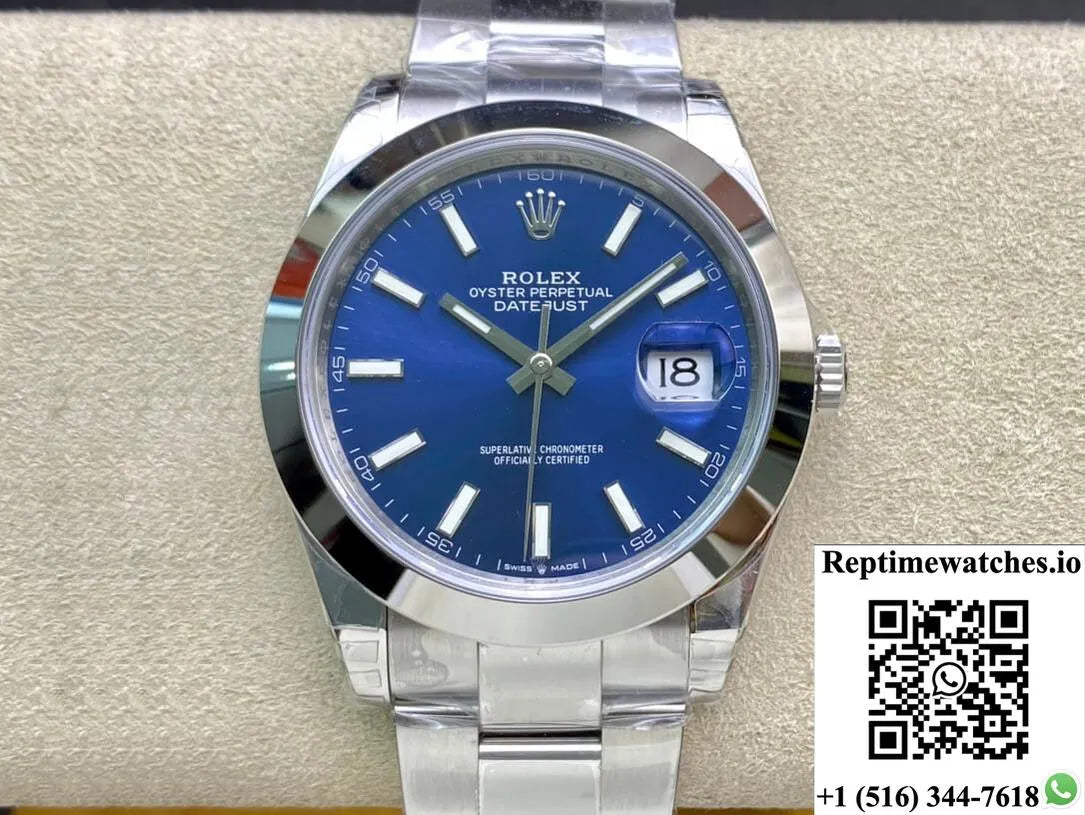 Rolex Datejust M126300-0001 Vs Factory Blue Dial-Rep Time Watches