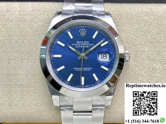 Rolex Datejust M126300-0001 Vs Factory Blue Dial-Rep Time Watches