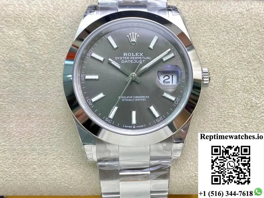 Rolex Datejust M126300-0007 41Mm Vs Factory Gray Dial-Rep Time Watches
