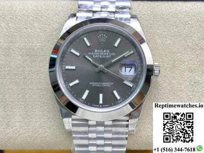 Rolex Datejust M126300-0008 Vs Factory Gray Dial-Rep Time Watches