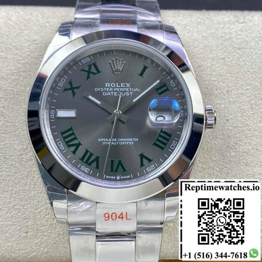 Rolex Datejust M126300-0013 EW Factory Dark Grey Dial - Watches