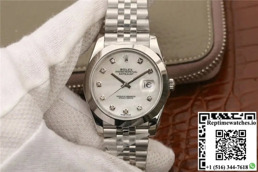 Rolex Datejust M126300 EW Factory Diamond-set Dial - Watches