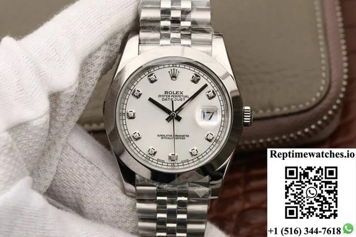 Rolex Datejust M126300 Ew Factory Stainless Steel-Rep Time Watches