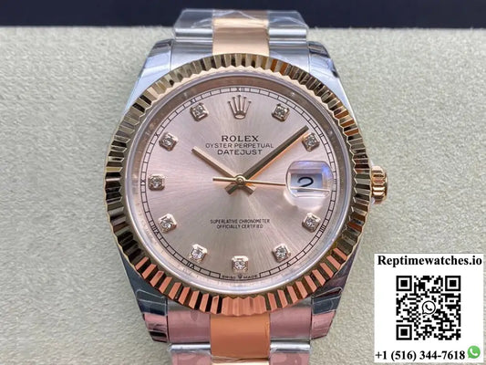 Rolex Datejust M126331-0007 41MM EW Factory V3 Rose Gold - Watches