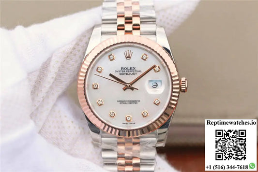 Rolex Datejust M126331-0014 EW Factory White Mother-Of-Pearl Dial AF Factory