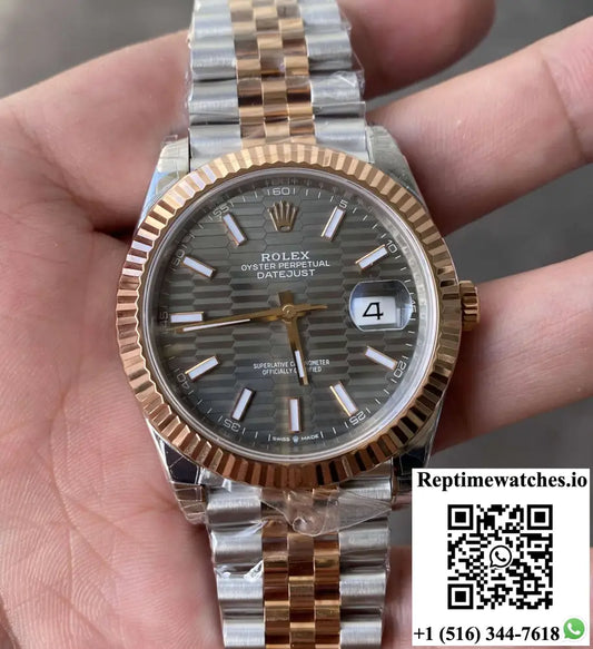 Rolex Datejust M126331-0020 41MM VS Factory Gold Bezel - Watches