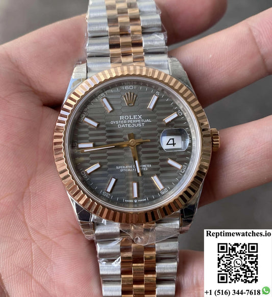 Rolex Datejust M126331-0020 41Mm Vs Factory Gold Bezel-Rep Time Watches