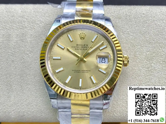 Rolex Datejust M126333-0009 VS Factory Gold Dial - Watches