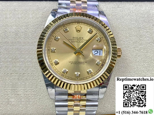 Rolex Datejust M126333-0012 Gm Factory Champagne Dial-Rep Time Watches
