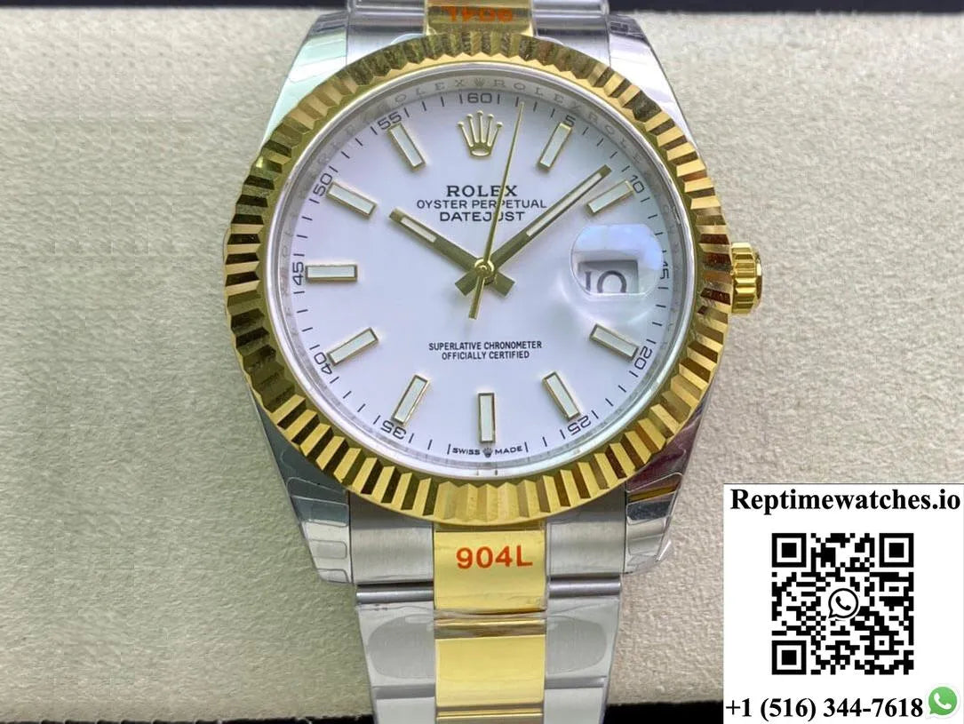 Rolex Datejust M126333-0015 Ew Factory Yellow Gold-Rep Time Watches
