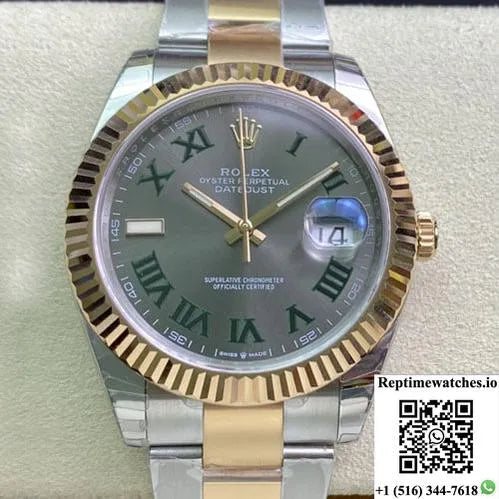Rolex Datejust M126333-0019 Ew Factory Yellow Gold-Rep Time Watches
