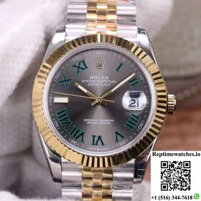 Rolex Datejust M126333-0020 Tw Factory Gray Dial-Rep Time Watches