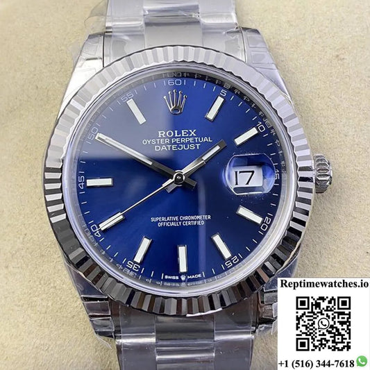 Rolex Datejust M126334-0001 Vs Factory Blue Dial-Rep Time Watches